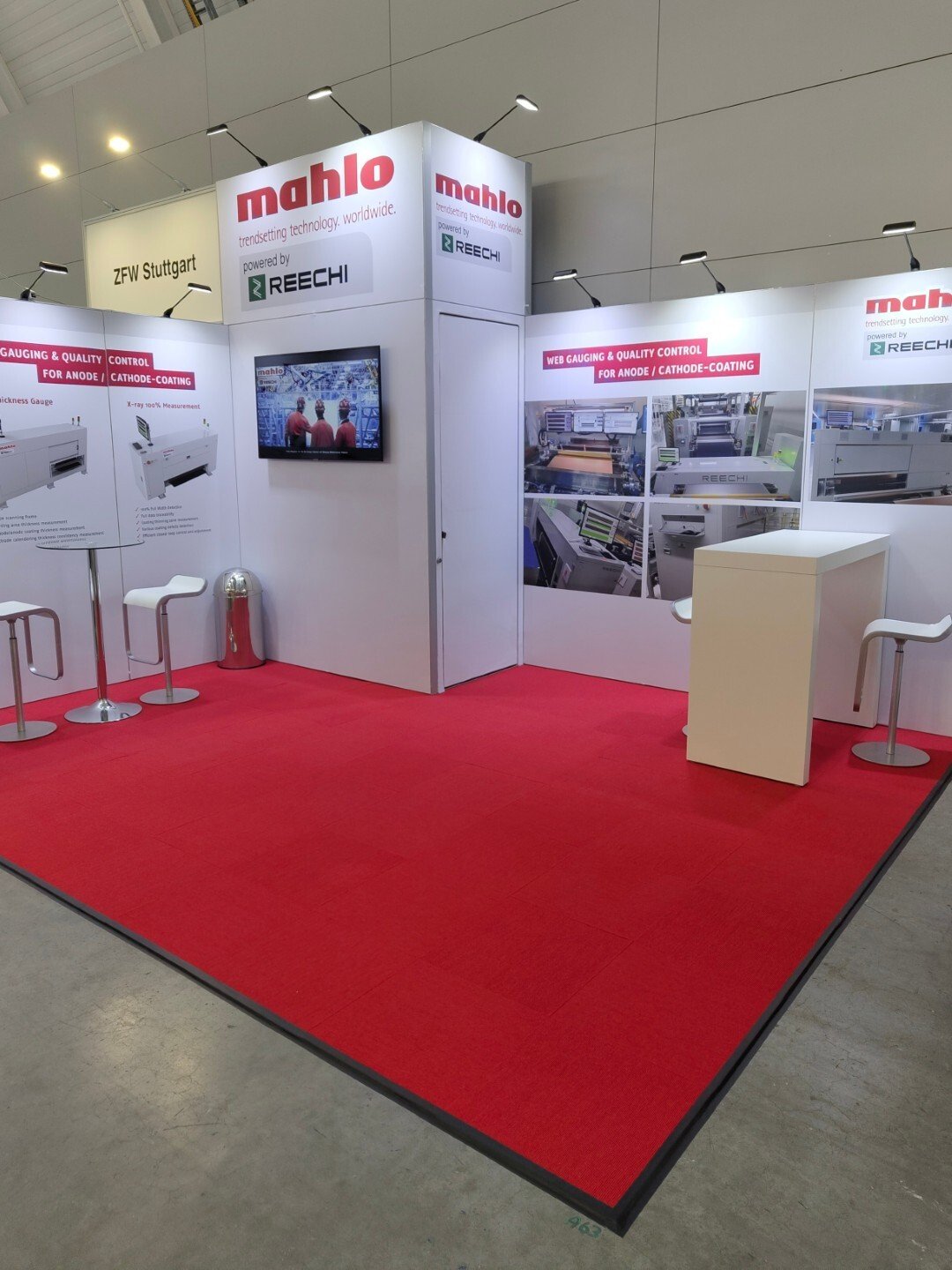 Ein nachhaltiger Messestand von Mahlo