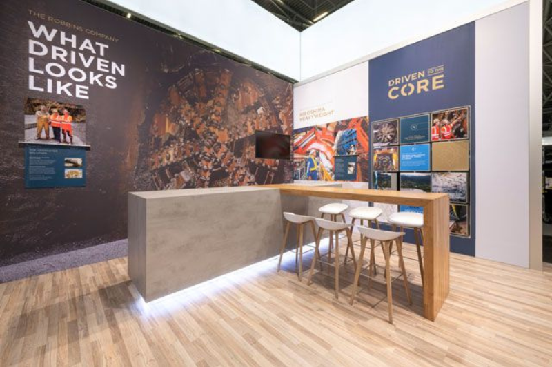 Messestand für Robbins